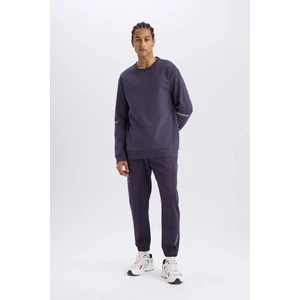 DeFactoFit Sporcu Jogger Eşofman Altı Standart Fit Basic Düz Cepli Beli Paçası Lastikli D3742AX24WN