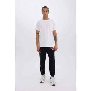 DeFactoFit NBA Chicago Bulls İnce Jogger Eşofman Altı Oversize Geniş Kalıp Cepli Lastikli Paça U9879AZ24AU
