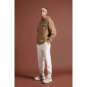 DeFactoFit NBA Chicago Bulls Standart Fit Cepli Esnek Bantlı Paça Jogger Eşofman Altı D3244AX24WN