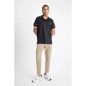 DeFactoFit Jogger Eşofman Altı Slim Fit Dar Kesim Dokuma Üç Cepli Fermuarlı Paça B2780AX24SM
