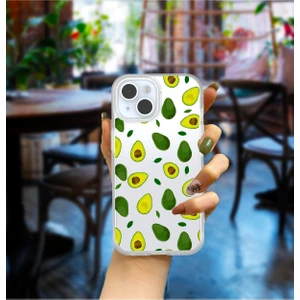 iPhone 15 Plus Uyumlu 'özel Tasarım Baskılı' Kamera Korumasız Kamera Çıkıntılı Şeffaf Kılıf