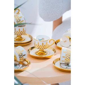 Leoni 6 Kişilik Kahve Fincan Takımı - 90 ml