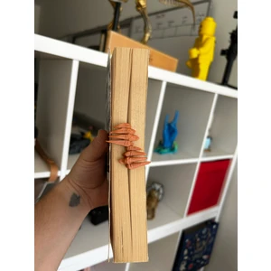 Flexilab Creative – 3D Baskı Iskelet El Kitap Ayracı | Pla Malzeme, Dayanıklı ve Özel Tasarım