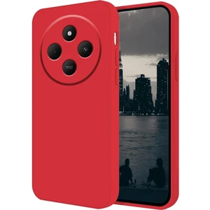 Redmi 14C Uyumlu Içi Kadife Kaplı Dışı Yumuşak Renkli Lansman Kılıf
