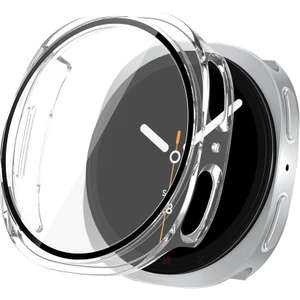 Samsung Galaxy Watch 8 44MM Uyumlu Kılıf Sert Pc Kasa ve Ekran Koruyucu Kılıf