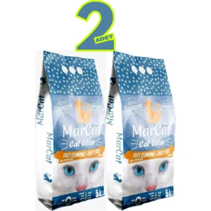 2 Adet 5 Lt. Marsilya Sabunu Kokulu Topaklanan Bentonit Kedi Kumu