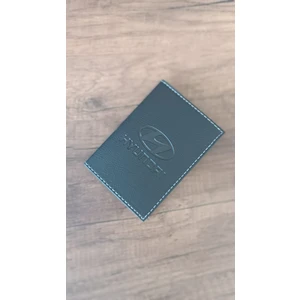 Efe Deri Hyundai Deri Dikişli Araç Ruhsat Kılıfı Kabı Oto Ruhsatlık Araba Ruhsat Koruyucu