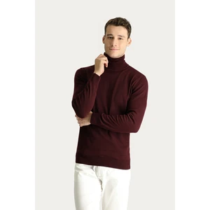 Balıkçı Yaka Regular Fit Pamuklu Triko Kazak