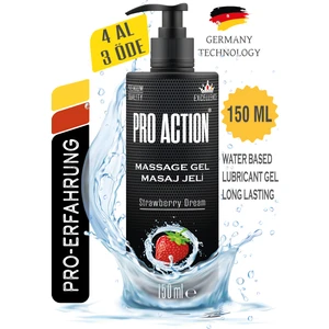 Pro Action Jel Strawberry 150ml -Çilek Premium Quality