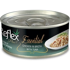 Plus Ton Balık ve Tavuklu Yetişkin Konserve Kedi Maması 70