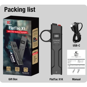 Flat Tac X1 K (Yüzüklü)