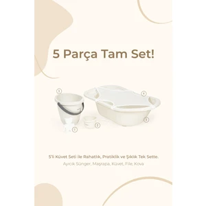 Baby Jem Banyo Seti 5 Parça