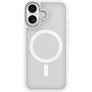 iPhone 17 Uyumlu Kılıf M-Safe Şarj Özellikli Benks Mist Protective Kapak Beyaz