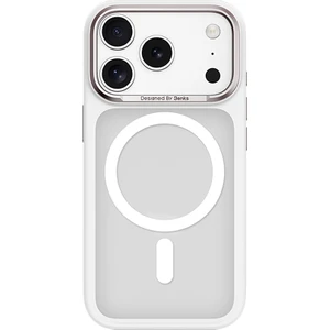 iPhone 17 Pro Uyumlu Kılıf M-Safe Şarj Özellikli Benks Mist Protective Kapak Beyaz