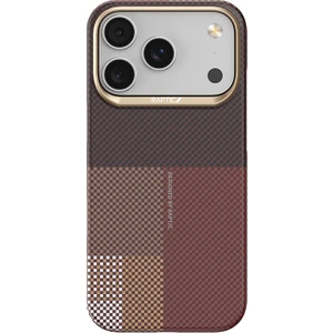 iPhone 17 Pro Max Uyumlu Kılıf M-Safe Şarjlı Raptic Aramid Skin Transform Serisi Kapak Kahverengi