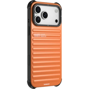iPhone 17 Pro Max Uyumlu Kılıf Mat Renkli Tasarım Youngkit True Color Serisi Kapak Turuncu