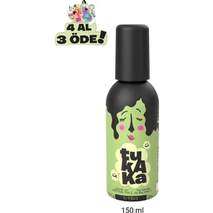 TUKAKA Tuvalet Öncesi Kötü Koku Giderici Sprey, Uzun Ömürlü Banyo ve Tuvalet Kokusu 150 ml - Citrus
