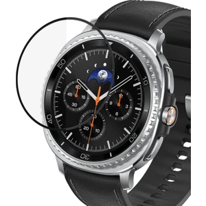 Samsung Galaxy Watch 8 Classic 46MM Tam Kaplayan Nano Cam Ekran Koruyucu Siyah