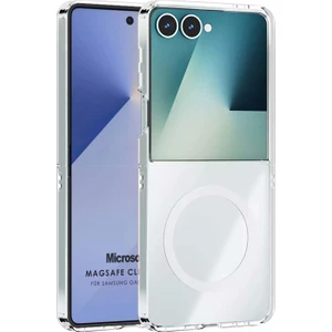 Samsung Galaxy Z Flip 7 Kılıf Magsafe Clear Soft Şeffaf