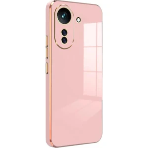 Xiaomi Poco C65 Kılıf Olive Plated Pembe