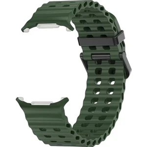 Samsung Galaxy Watch Ultra 2025 Kordon Flexi Sport Koyu Yeşil