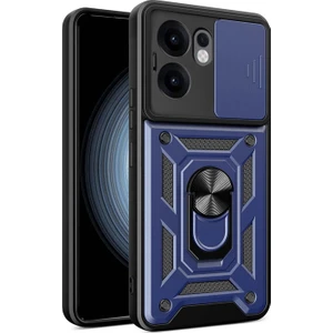 Oppo Reno 13F 5g Kılıf Impact Resistant Lacivert