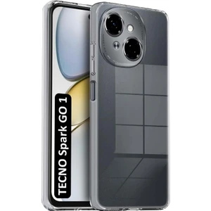 Tecno Spark Go 1 Kılıf Transparent Soft Şeffaf
