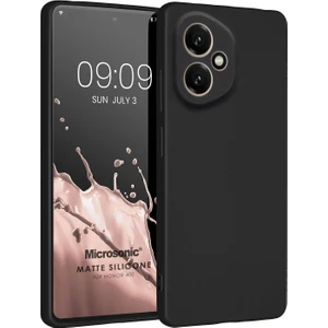 Matte Silicone Honor 400 Kılıf Siyah