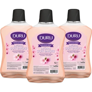 Mutluluk Serisi Değerli Çiçek Bahçesi Sıvı Sabun 3x1 Lt