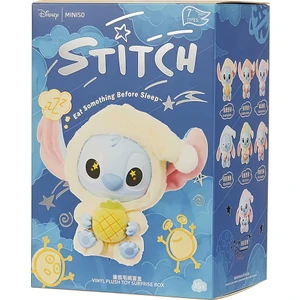 Peluş Stitch Koala Oyuncak Blind Box Konsept Sürpriz Paket Yeni Nesil Labubu Sürpriz Stitch Oyuncak Peluş Oyuncak Eat Something Before Sleep