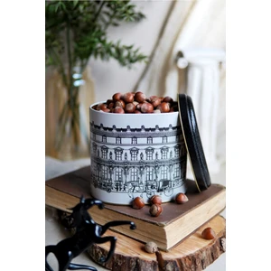 Oval Metal Saklama Kabı Hava Geçirmez Tasarım 1,7 lt Kapasite ile 11X15 cm Boyut