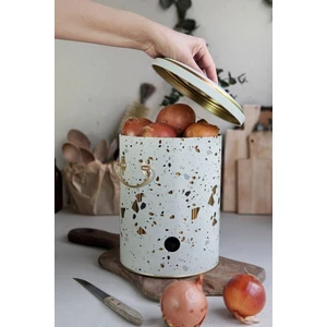 ER180-9G Terrazzo Cream Desenli Patates & Soğanlık
