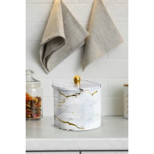 EF146-51 Metal Yuvarlak Kutu 175 x 155 mm Topuz Kulplu 3.9 lt