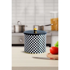 EF146-G8 Metal Yuvarlak Kutu 175 x 155 mm Topuz Kulplu 3.9 lt