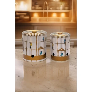 ERB23T7 Patates-Soğan Saklama Kabı 2 Li Set, Bird Cage