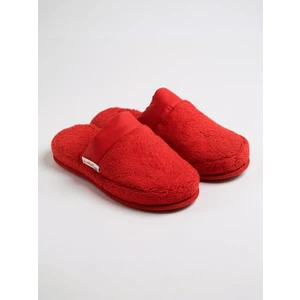 Colourist Bayan Banyo Terliği – Pamuklu Havlu, Kaymaz Taban