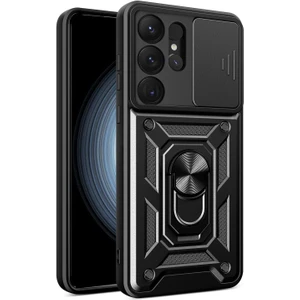 Samsung Galaxy S25 Ultra Kılıf Impact Resistant Siyah