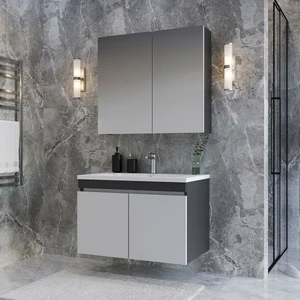 Teta Home Tokyo 65CM Mdf Banyo Dolabı Seti