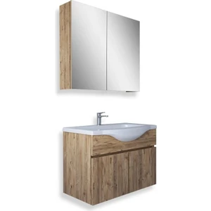 Teta Home Kahire 65 Cm Mdf Banyo Dolabı Seti