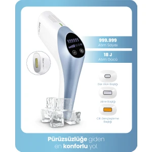 IPL9750 PureCare Lazer Epilasyon Cihazı – 1.000.000 Atım - Yüz, Vücut ve Hassas Bölgeler