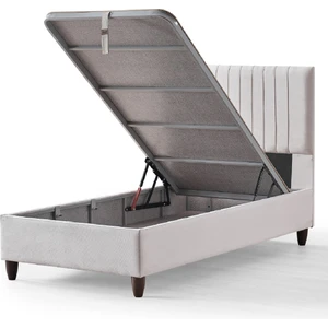 Zambak Tek Kişilik Sandıklı Baza ve Başlık Seti 2’li Set