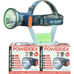 PD-1672PRO Sensörlü Kafa Lambası | 20W Led, 1000 Lümen, 4800 Mah Batarya, Su Geçirmez, 6 Saat Çalışma