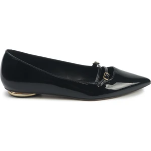 Nine West LEANNA 5PR Siyah Kadın Babet