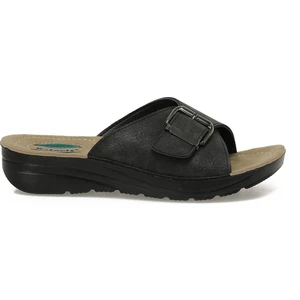 609003.Z5PR Siyah Kadın Ev Terliği