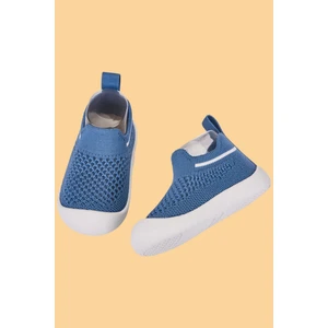Laaleys lacivert Ortopedik Esnek Yumuşak Taban Çocuk Bebek Ilk Adım Spor Ayakkabı ve Sneaker