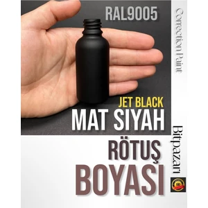 Mat Siyah Rötuş Boyası 20ML - RAL9005