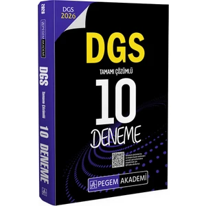 2026 Dgs Tamamı Çözümlü 10 Deneme