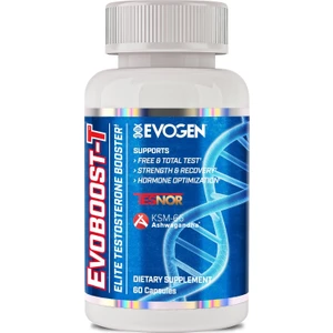 Evoboost-T Elite Testo Booster For Men Hormone Optimization Tesnor Dım Boron Longjack 60 Caps