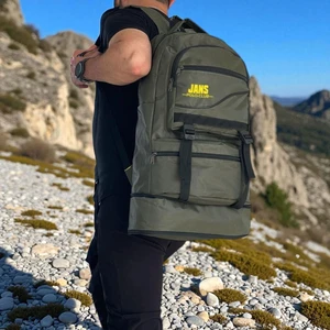 55+10 Litre Körüklü Dağcı Sırt Çantası LD595