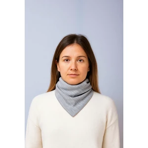 Tek Renk Triko Fular